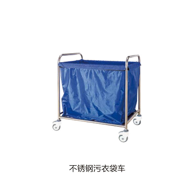 不锈钢污衣袋车 拷贝